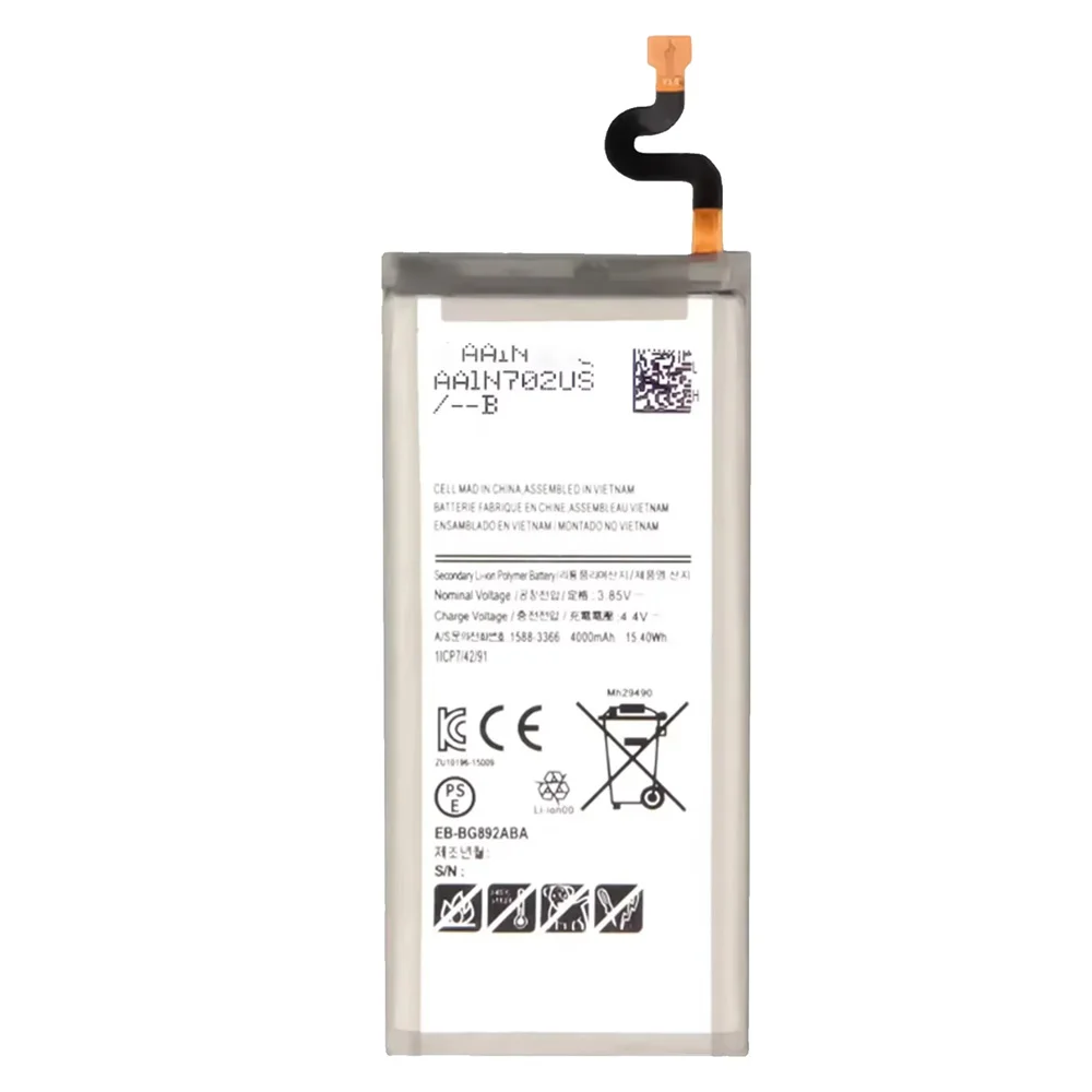 Оригинальный аккумулятор для Samsung Galaxy S8 Active S8Plus + G9550 G9508 G950T сменные батареи