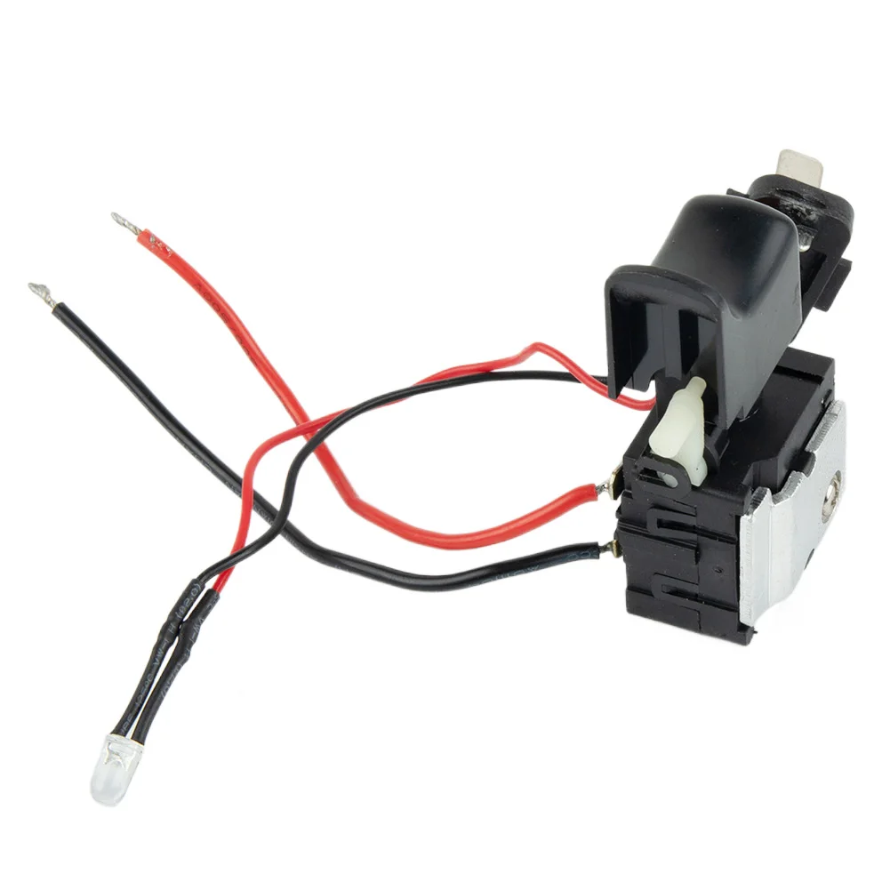 

7.2V-24V 12A Electric Drill Dustproof Speed Control Push Button Trigger Switch Home DIY Tool Parts Trigger Switch With Light