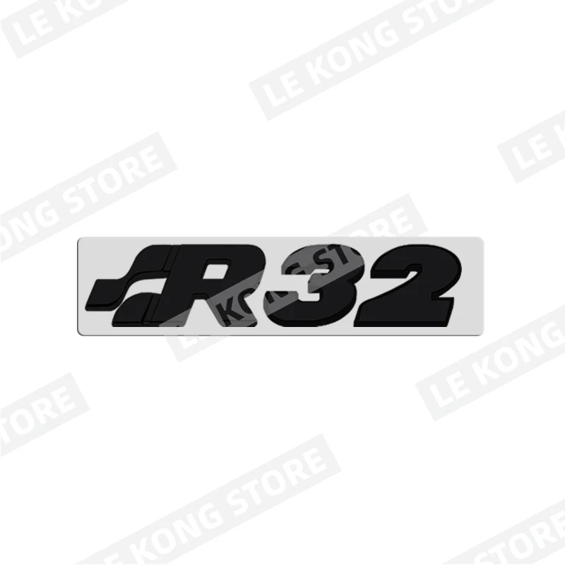 

R32 значок автомобильная голова багажника кузова наклейка эмблема аксессуары для Golf R 5 6 Polo MK2 MK3 MK4 MK5 MK6 MK7 металлический стайлинг автомобиля
