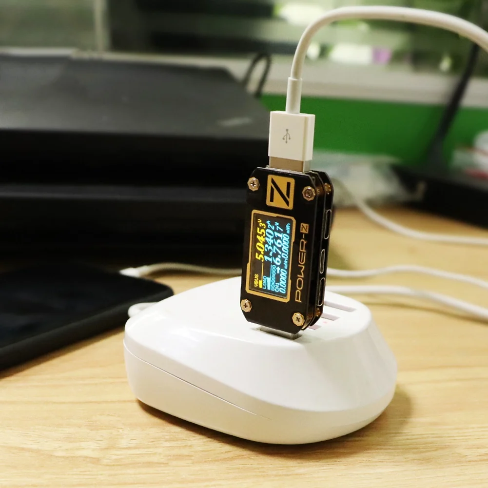 KM001 POWER-Z Портативный USB PD-тестер QC3.0 2.0 PD Цифровой вольтметр измеритель напряжения