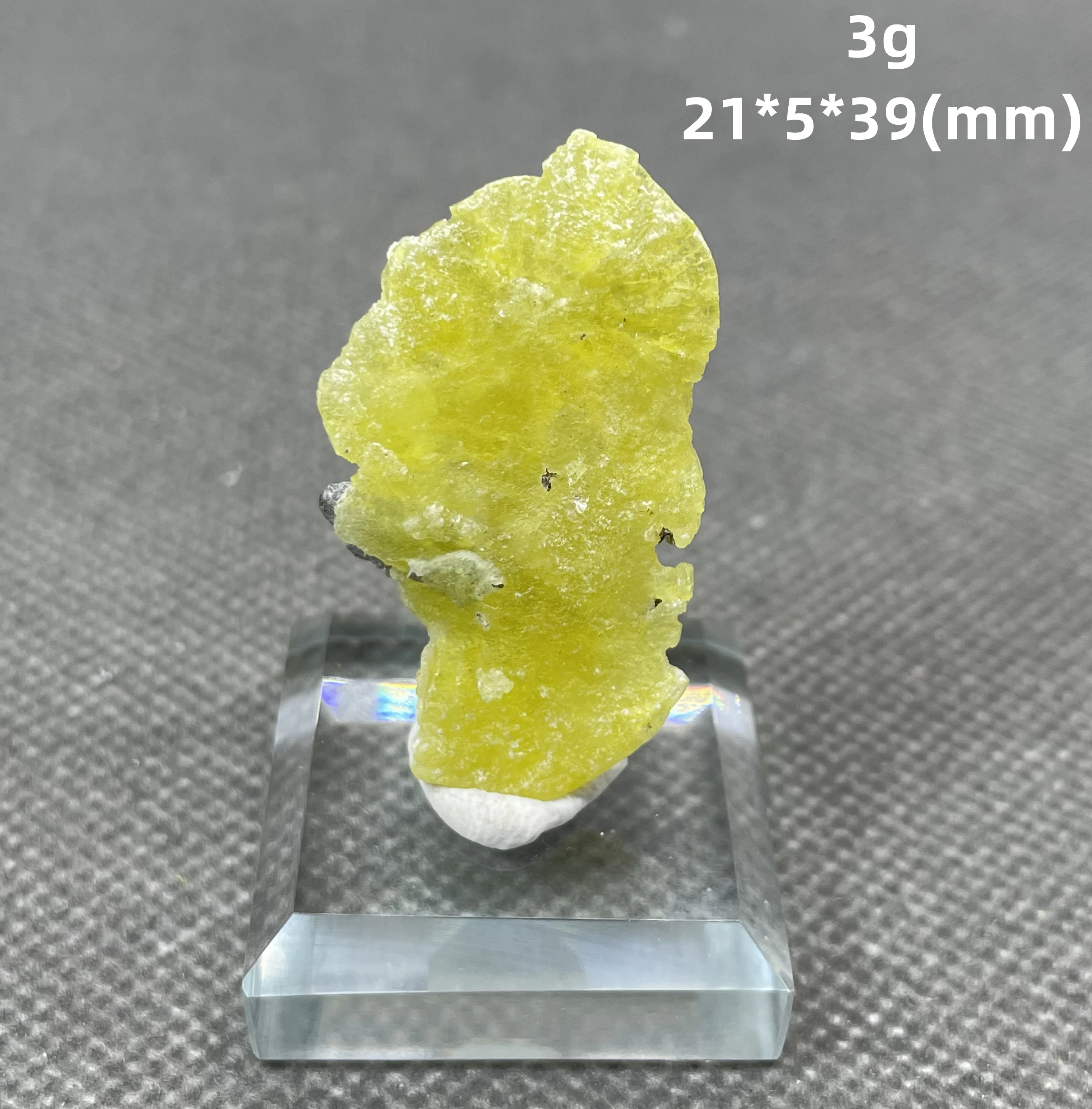 

Натуральный пакистанский желтый бурусит QIANCHUAN