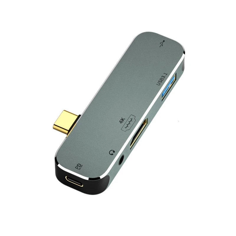 

USB-хаб с 5 портами из алюминиевого сплава