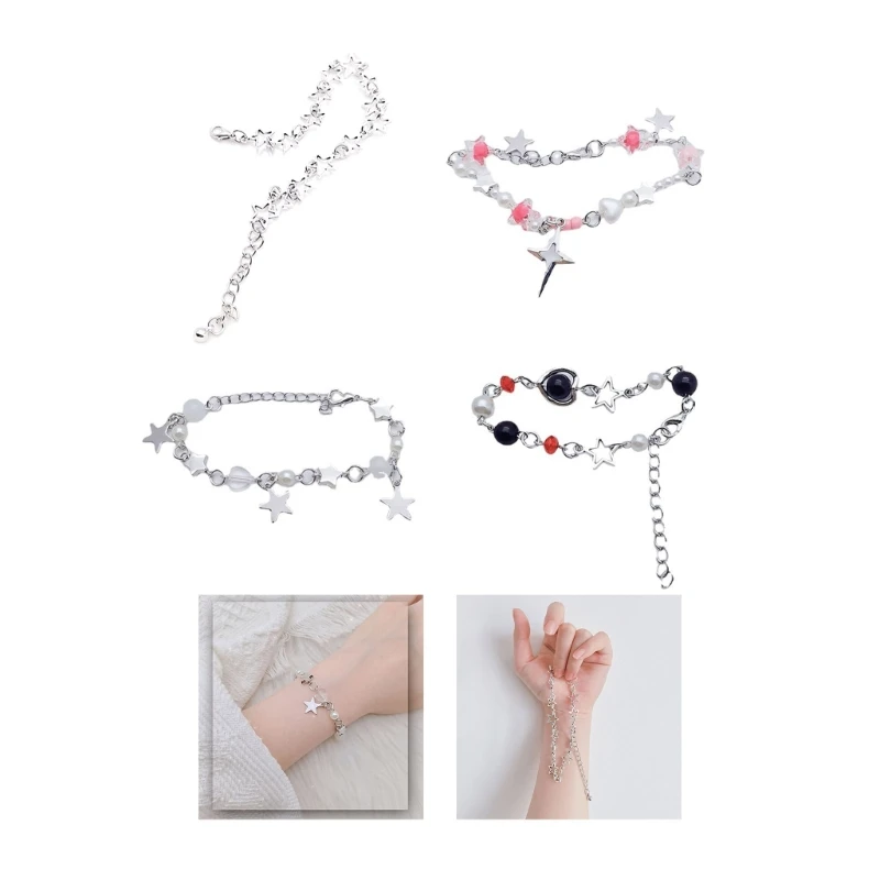 

Crystal Bead Wristband Stylish Jewelry for Women Fashion Bracelet Jewelry