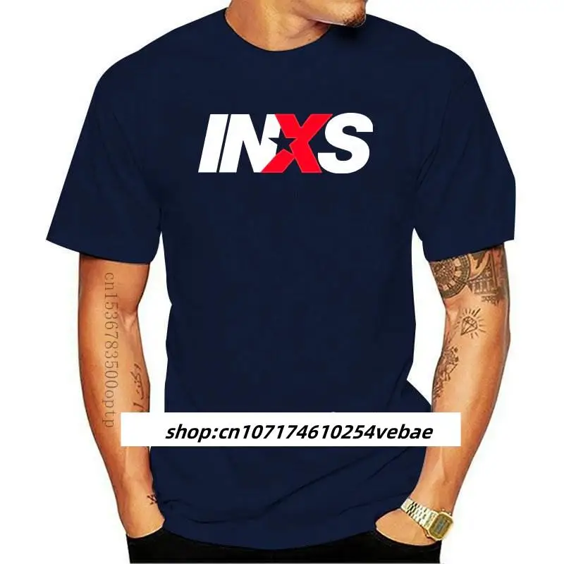 

Новинка 2021, Мужская футболка Inxs с австралийским рок-группой Legend, футболка
