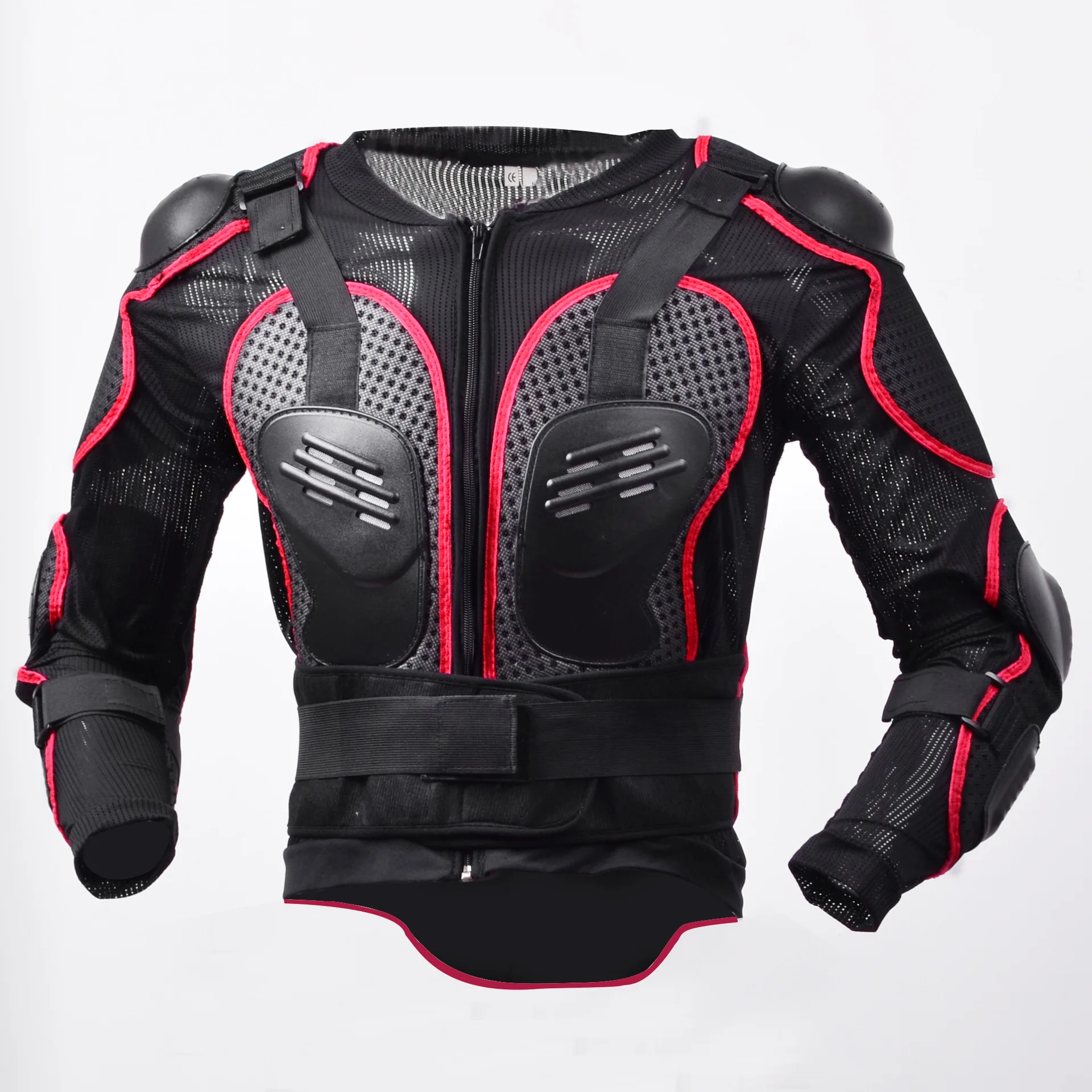 

2021Full body impact Armor Skiing Skating Motocross motorcycle Riding Back Chest Guard Mesh cloth flexibility
