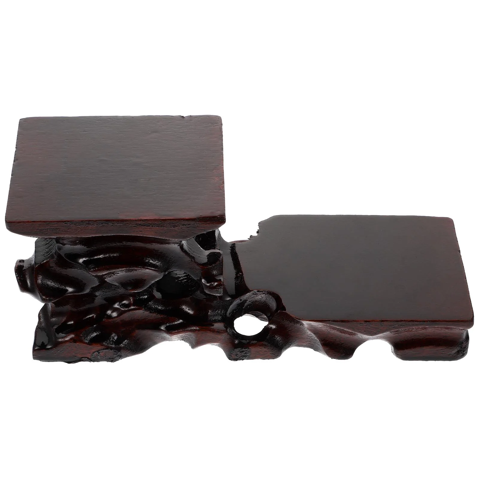 

Display Stand Base Wood Woodenfor Chinese Crystal Holder Vase Homestatue Jade Bracket Stands Decorative Adornment Shelf Teapot