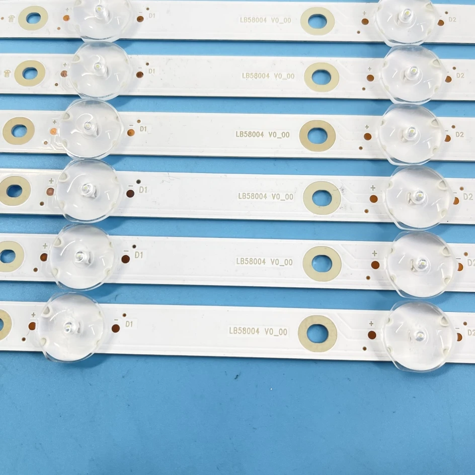 Комплект 16 шт. светодиодная лента для подсветки 58PUS8505/12 58PUS8555 LB58009 V1_00 58PUS8545/12 58PUS8545