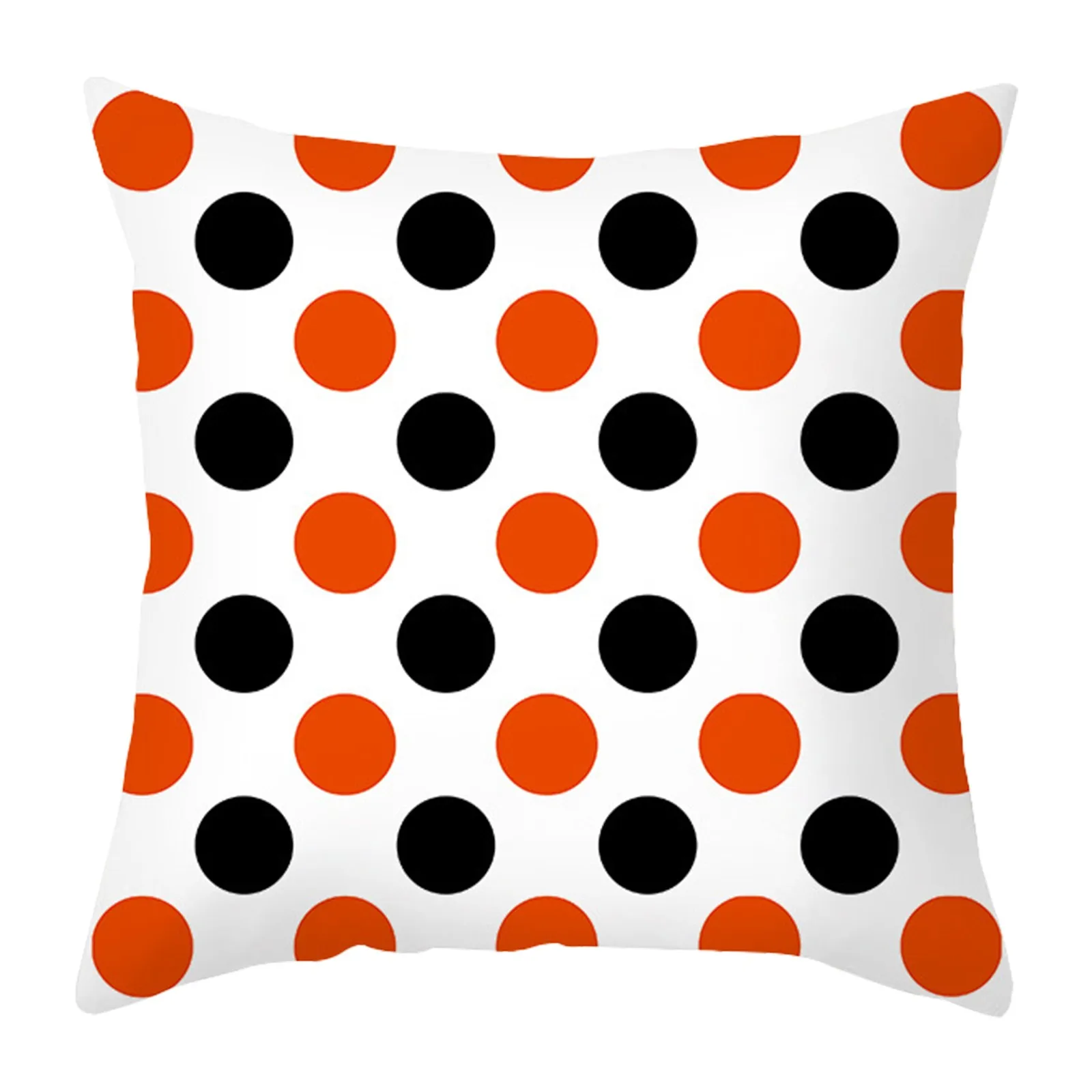 

45x45cm Halloween Pillowcase Digital Print Peach Skin Pillowcase Standard Pillow Cases Cotton