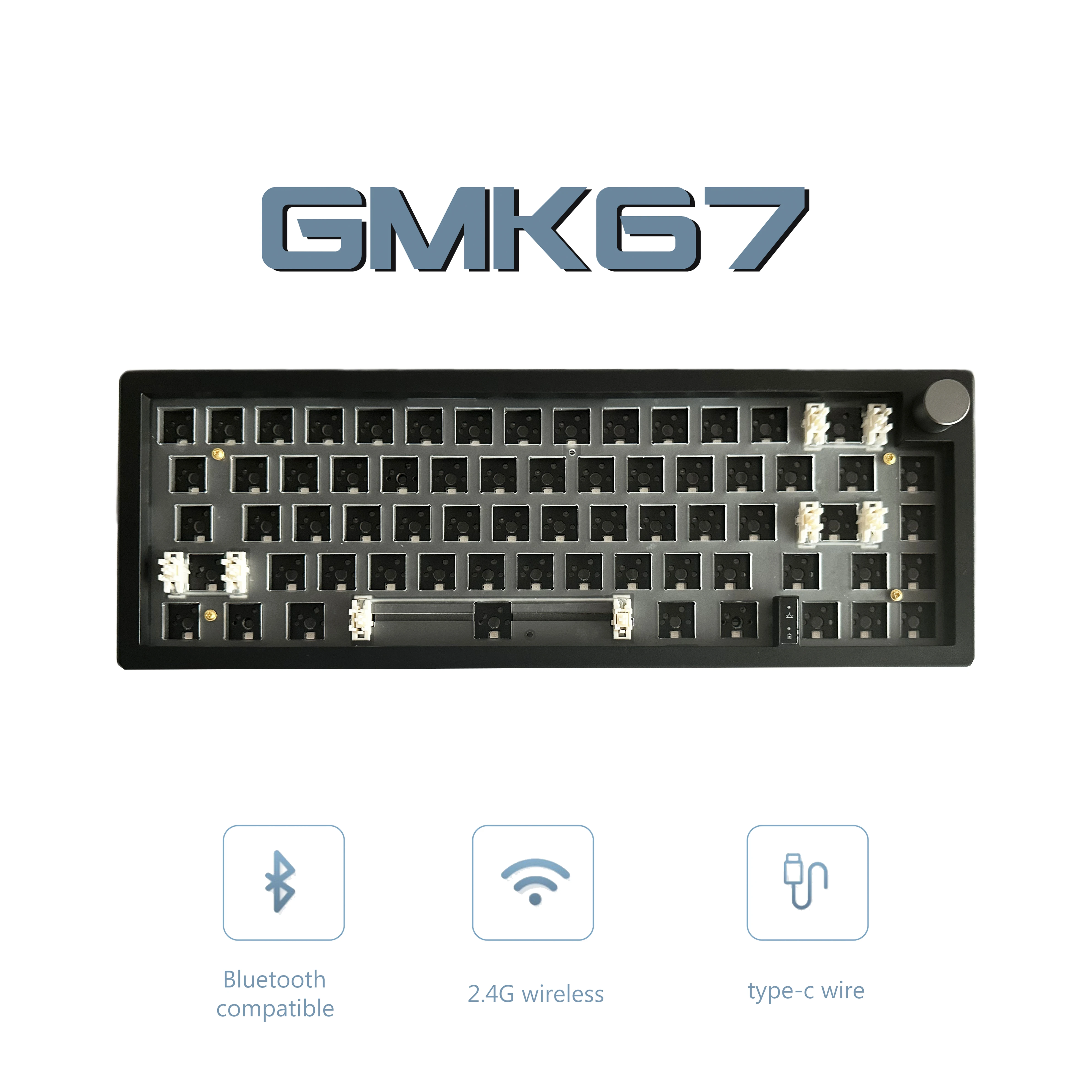 ZUOYA GMK67 беспроводная механическая клавиатура 67 клавиш