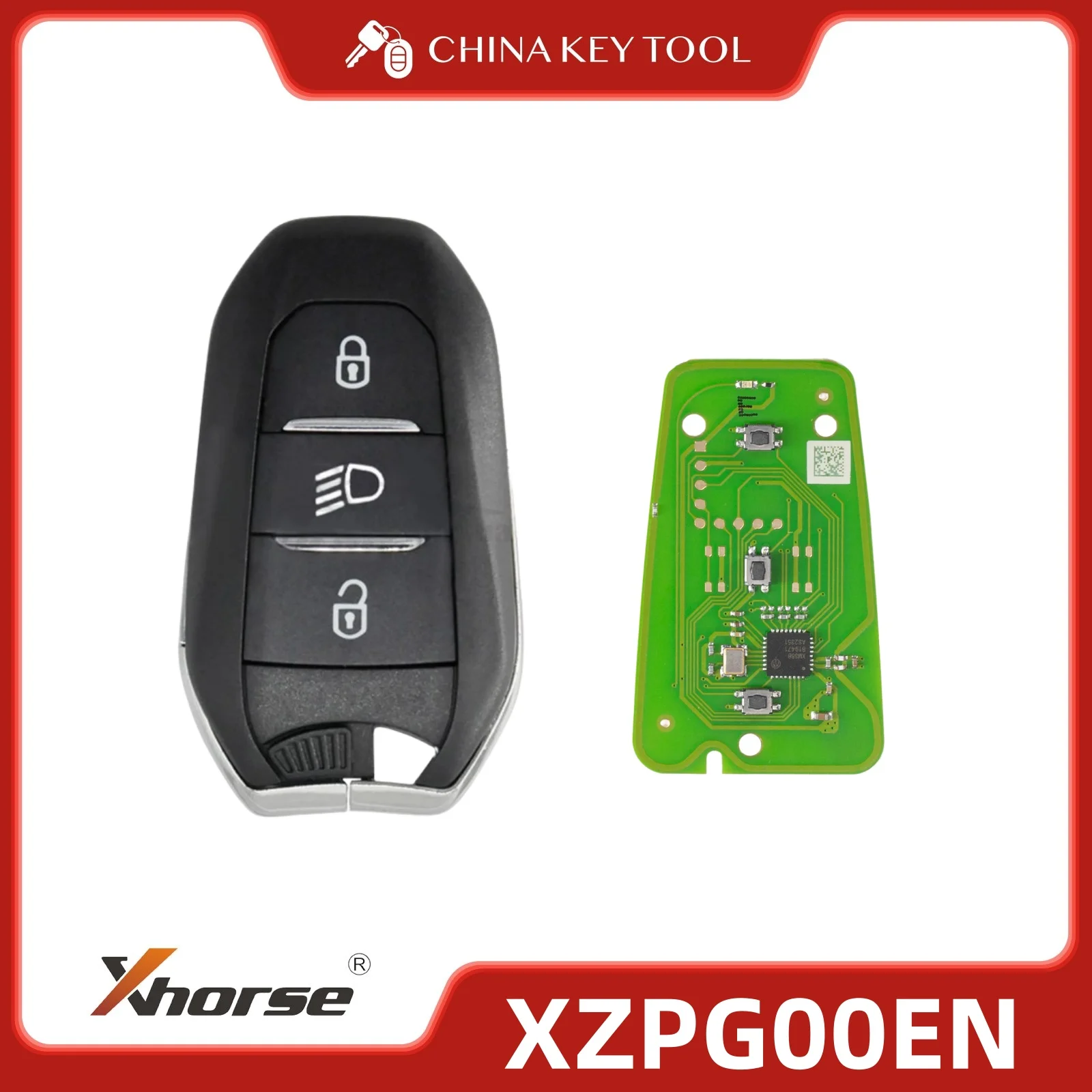 1 шт. XHORSE XZPG00EN специальная печатная плата исключительно для Peugeot 4A KeylessGo умный ключ с корпусом ключа