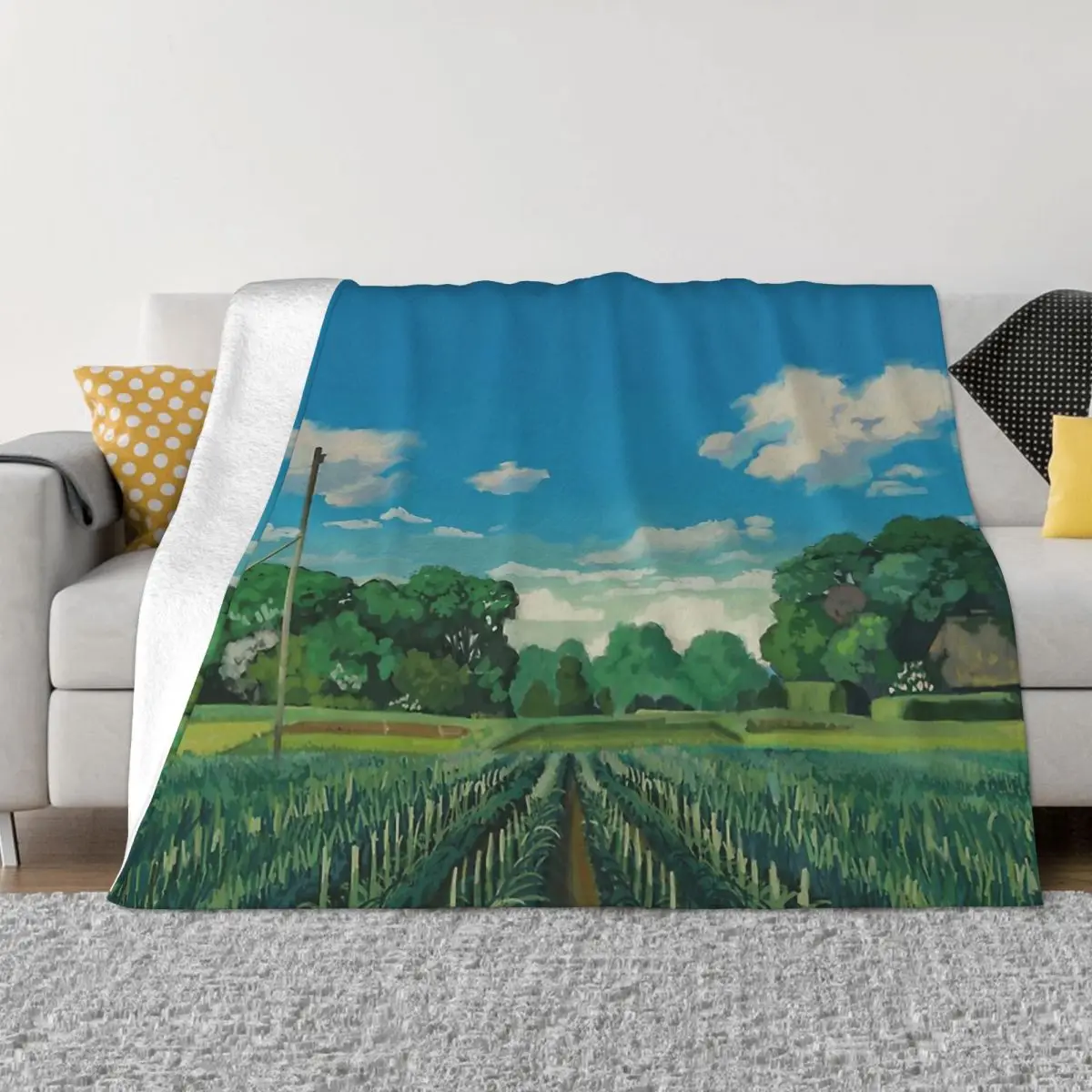 

MY NEIGHBOUR Totoro Cartoon Blankets Coral Fleece Plush Decoration Bedroom Bedding Couch Bedspread