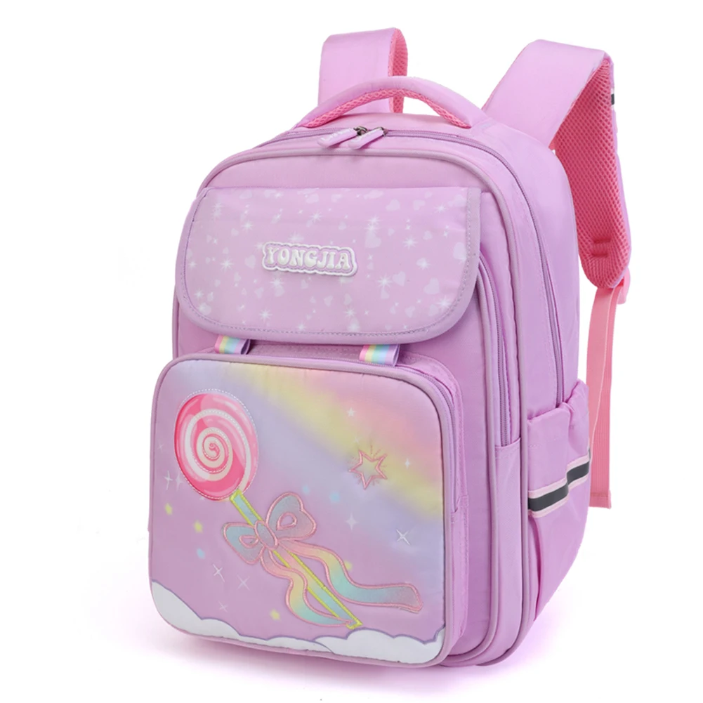 

Children Rainbow Gradient Backpack Kindergarten Preschool Toddler Boys Rucksack Organizer Summmer Fanny Pack