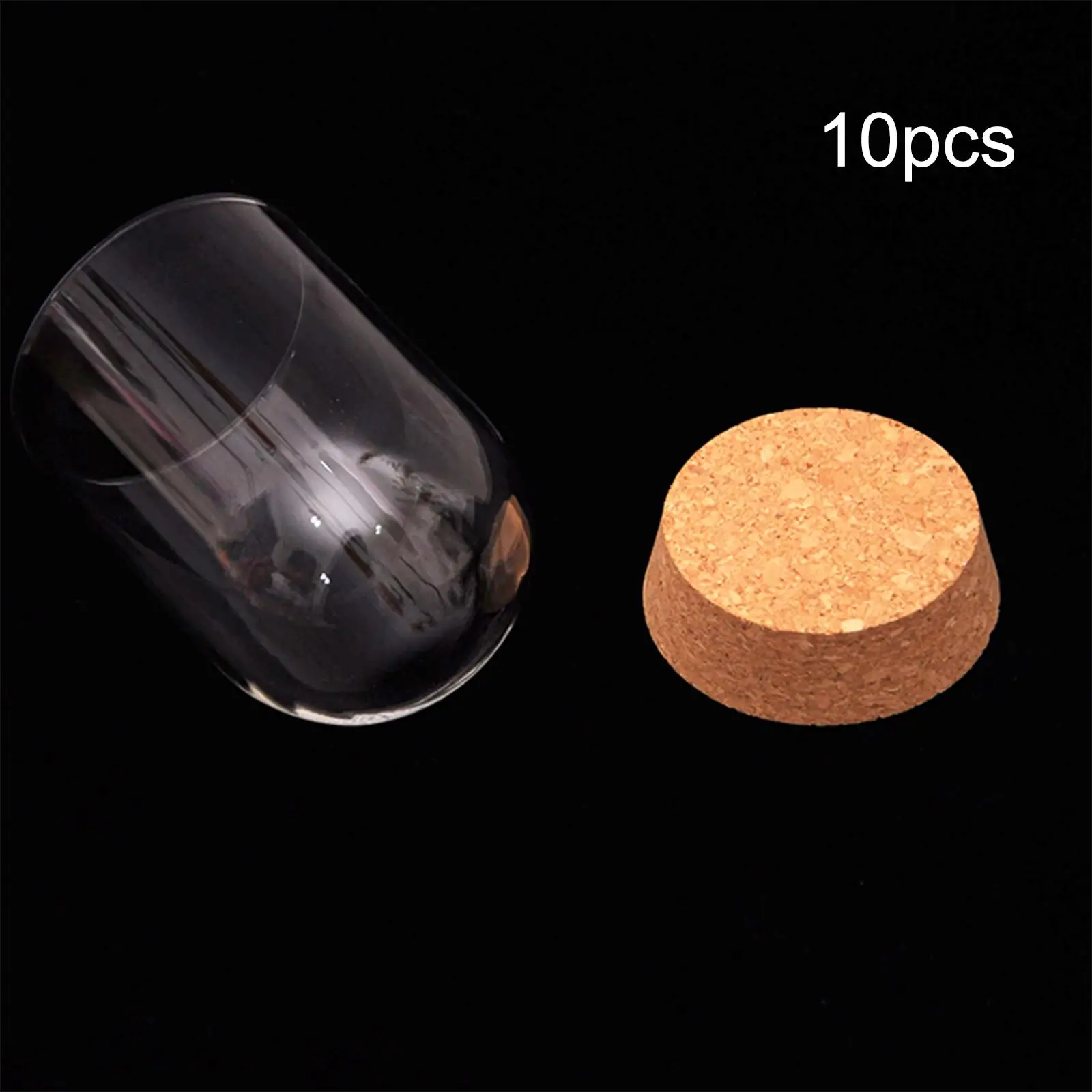 

10x Clear Display Dome with Base Collectibles Decor DIY Tabletop Decor Birthday