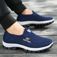 mens sports shoes mesh shoes soft bottom breathable casual shoes lightweight and comfortable sneakers