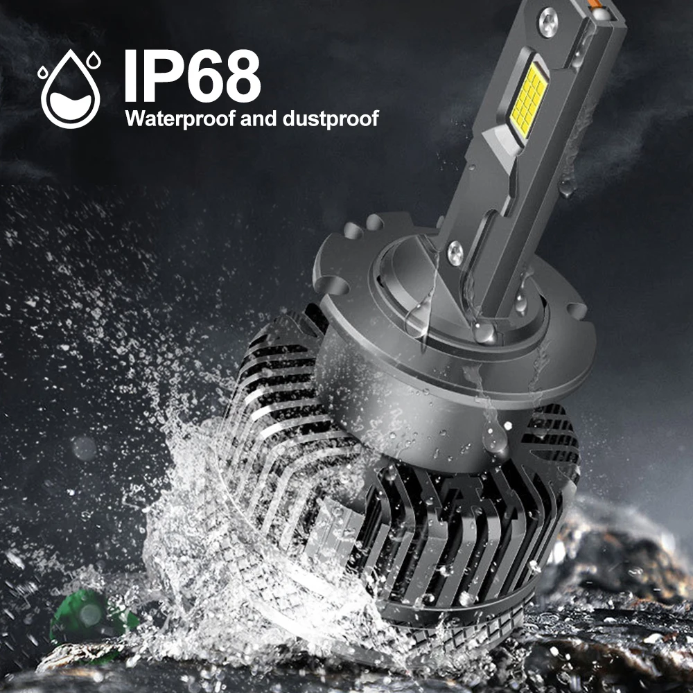 2 шт. ультраяркие Ксеноновые лампы для фар D3S D1S D8S 6000K Canbus 1:1 30 SMD