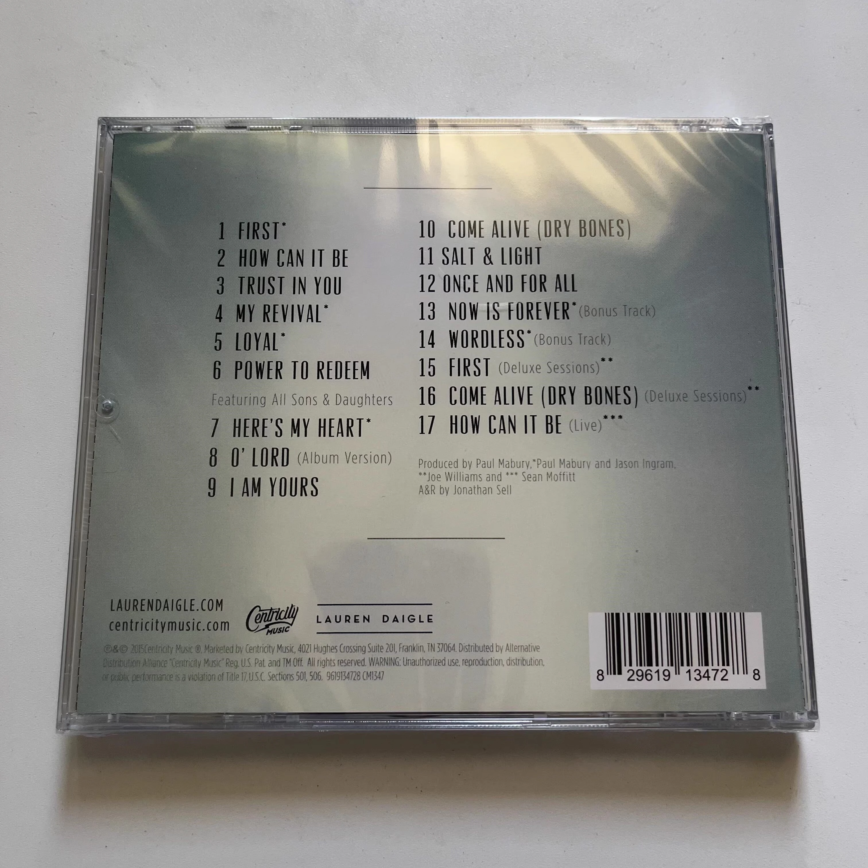 New Lauren Daigle музыкальный компакт-диск как это может быть альбом доверие в вас