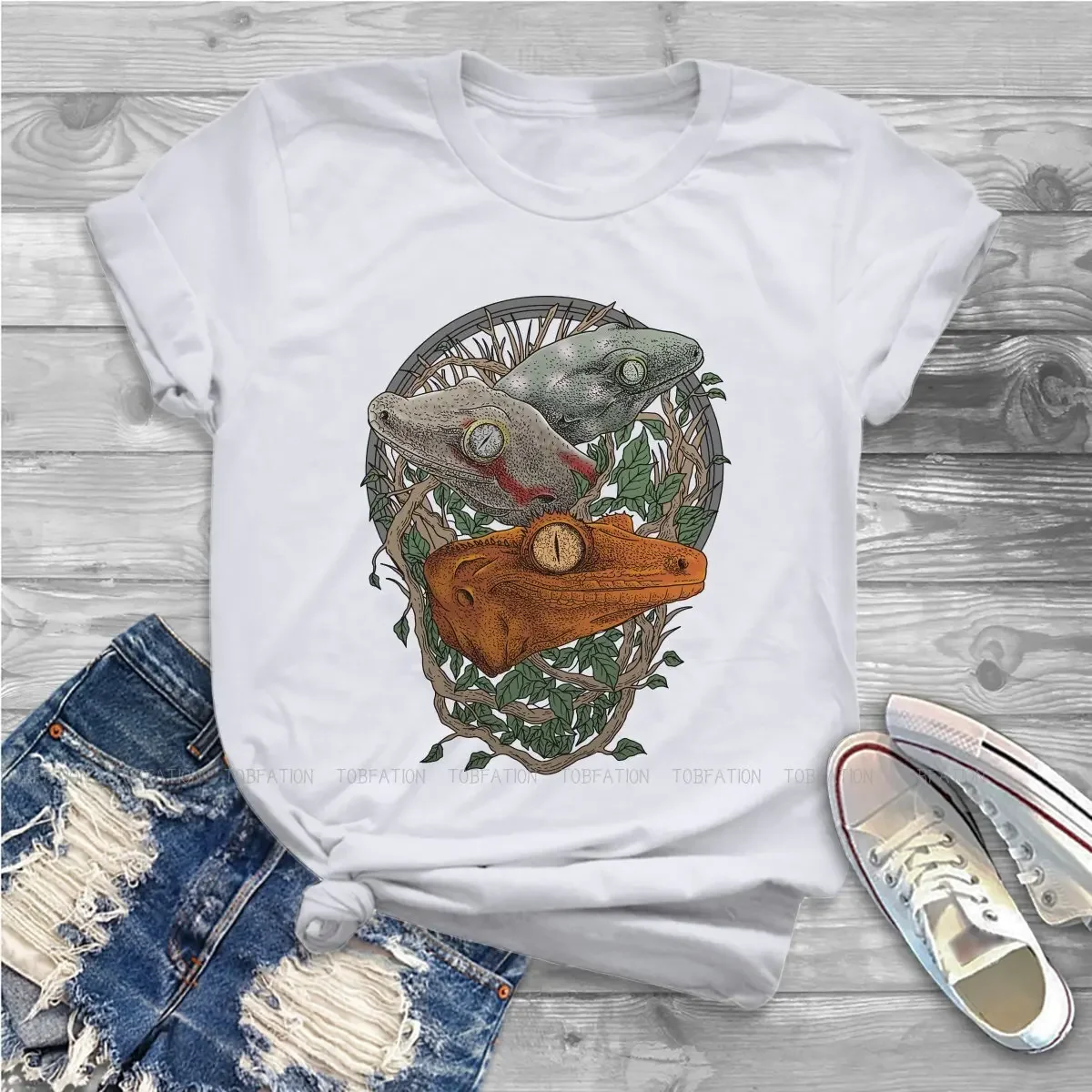 Футболка женская оверсайз с круглым вырезом