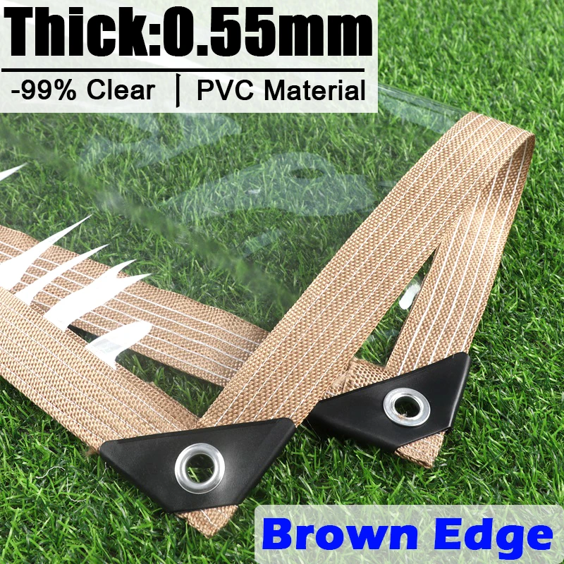 

Тewango прозрачный виниловый брезент 0,35/0,55 мм