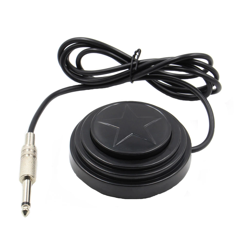 Ножная Педаль Для Татуировки С Зажимом Шнуром Контроллером Питания И Поворотным