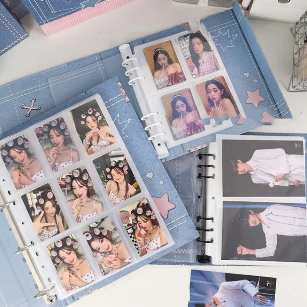 Альбом Shell A5 папка для фотокарт коллекционная книга куртка со звездой ковбойский