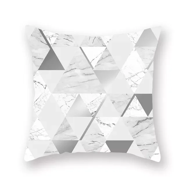 

Inch Protectors Pillow Case Home Decor Cushion Cover Gray Lumbar Geometric Elements Sofa