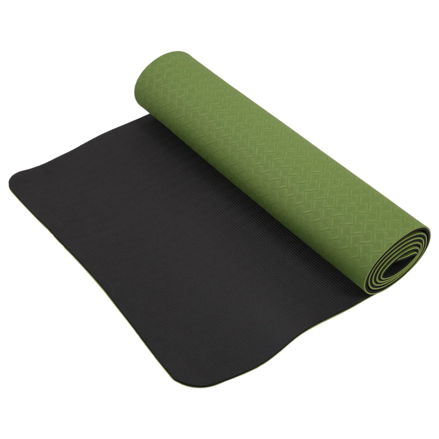 6 мм нескользящий коврик для йоги из ТПЭ защита окружающей среды