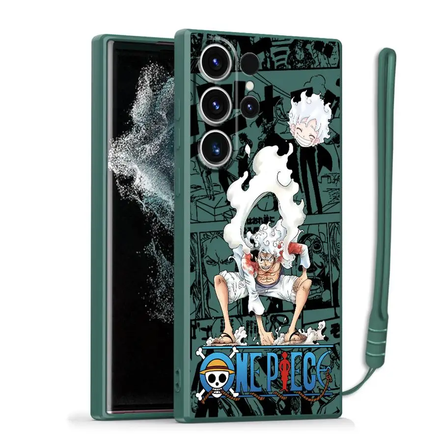 Фото Чехол O-Ones Pieces Luffy 5 Gear для Samsung Galaxy S26 S22 S21 Plus S25 Edge S23 Note 20 10 Ultra S24 Ultra S20 FE №2