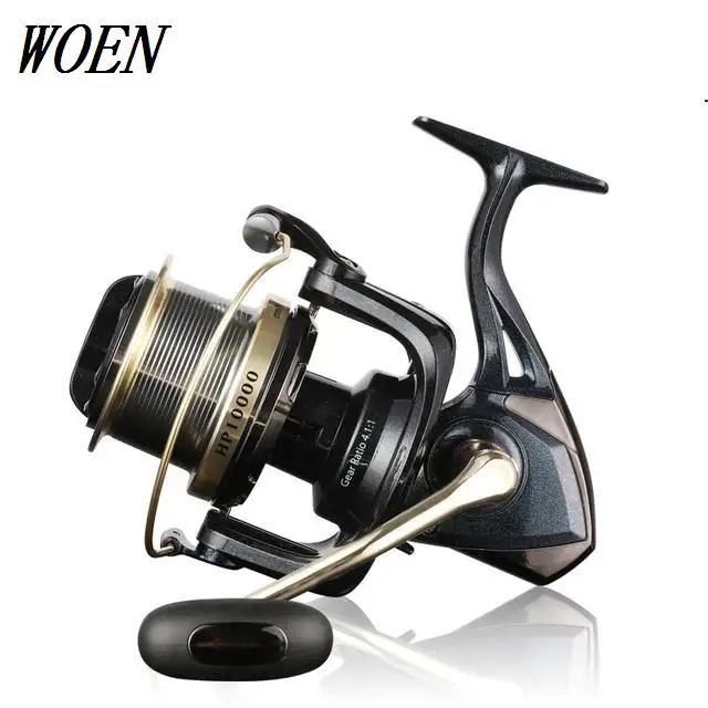 

WOEN full metal fishing reel HP10000 type Anchor fish spinning wheel 12KG braking force sea pole wheel