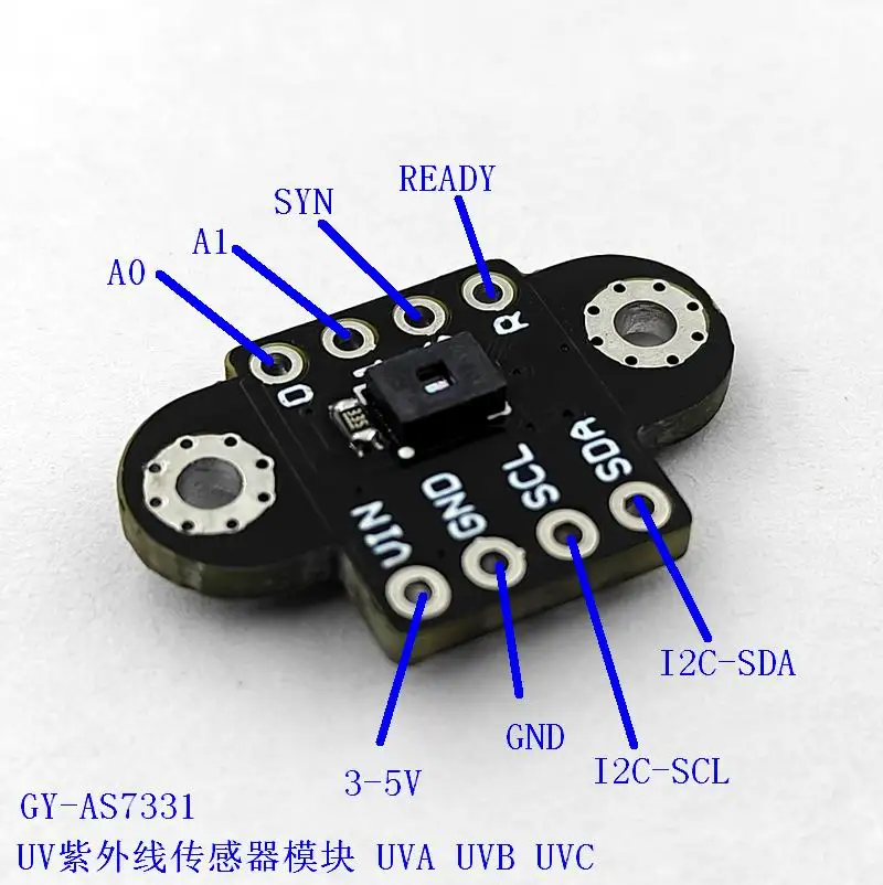 AS7341 AS7343 AS7331 многоканальный модуль датчика для анализа цветного спектрометра