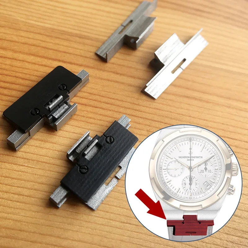 Ремешок с металлической вставкой внутри для автоматических часов Vacheron Constantin VC