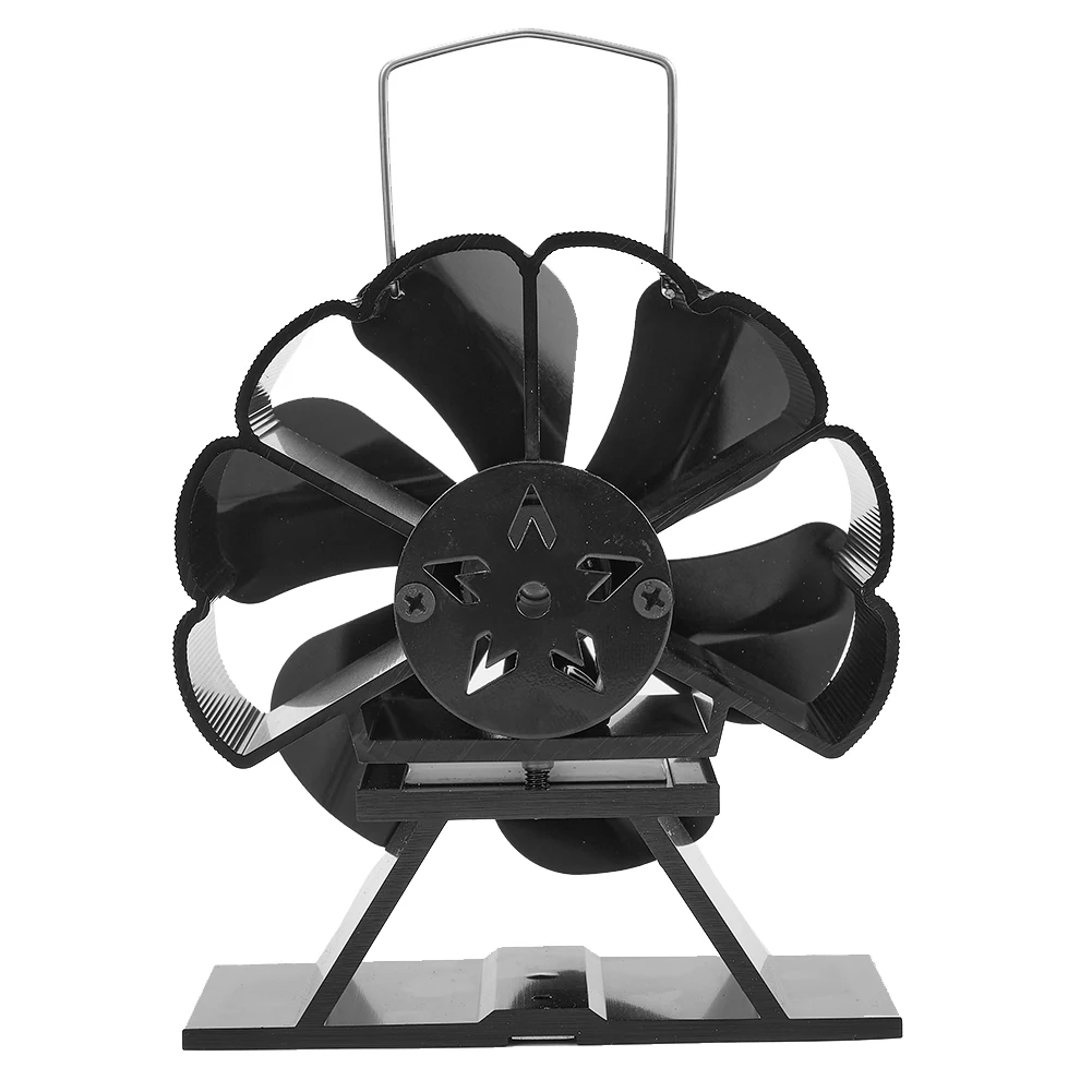 

Stove Fans Fireplace Fan Efficiently Circulates Thermal Power 6 Leaf Log Burner Fan Mini Model Quiet Stove Fan