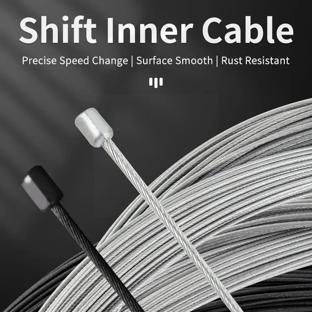 

Bike Shift Brake Cable Wire Front Rear Derailleur Brake Inner Line For Brompton Rust Resistant Precise Speed Change F5C4