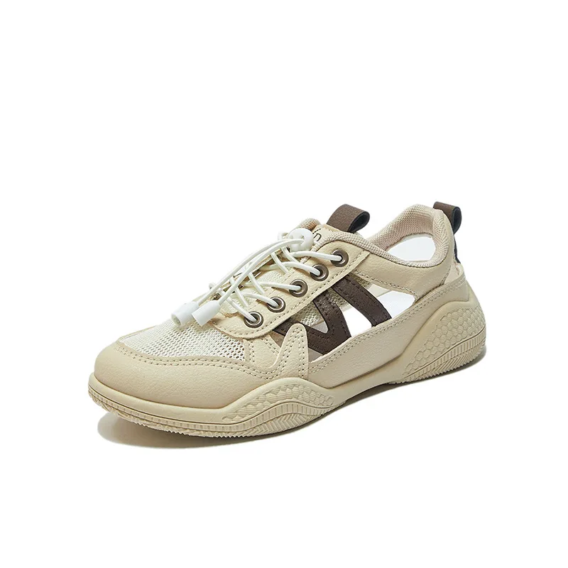 Женские кроссовки с вырезами дышащие сетчатые для немецких тренировок летний