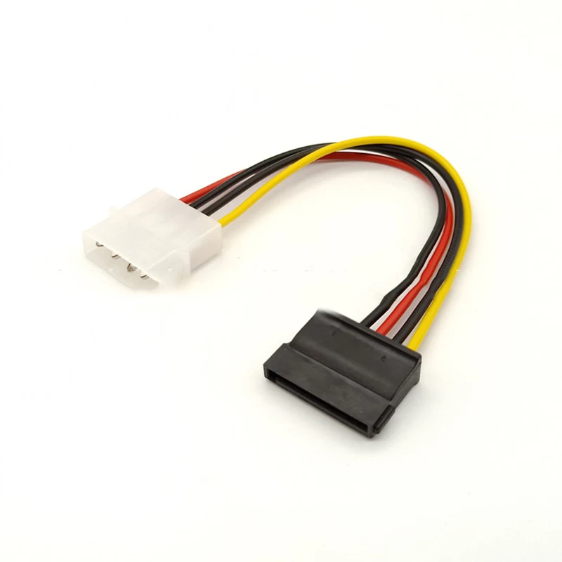 

Новый 4-контактный IDE Molex для серийного жесткого диска Удлинительный кабель ATA SATA адаптер для жесткого диска Кабельный разъем