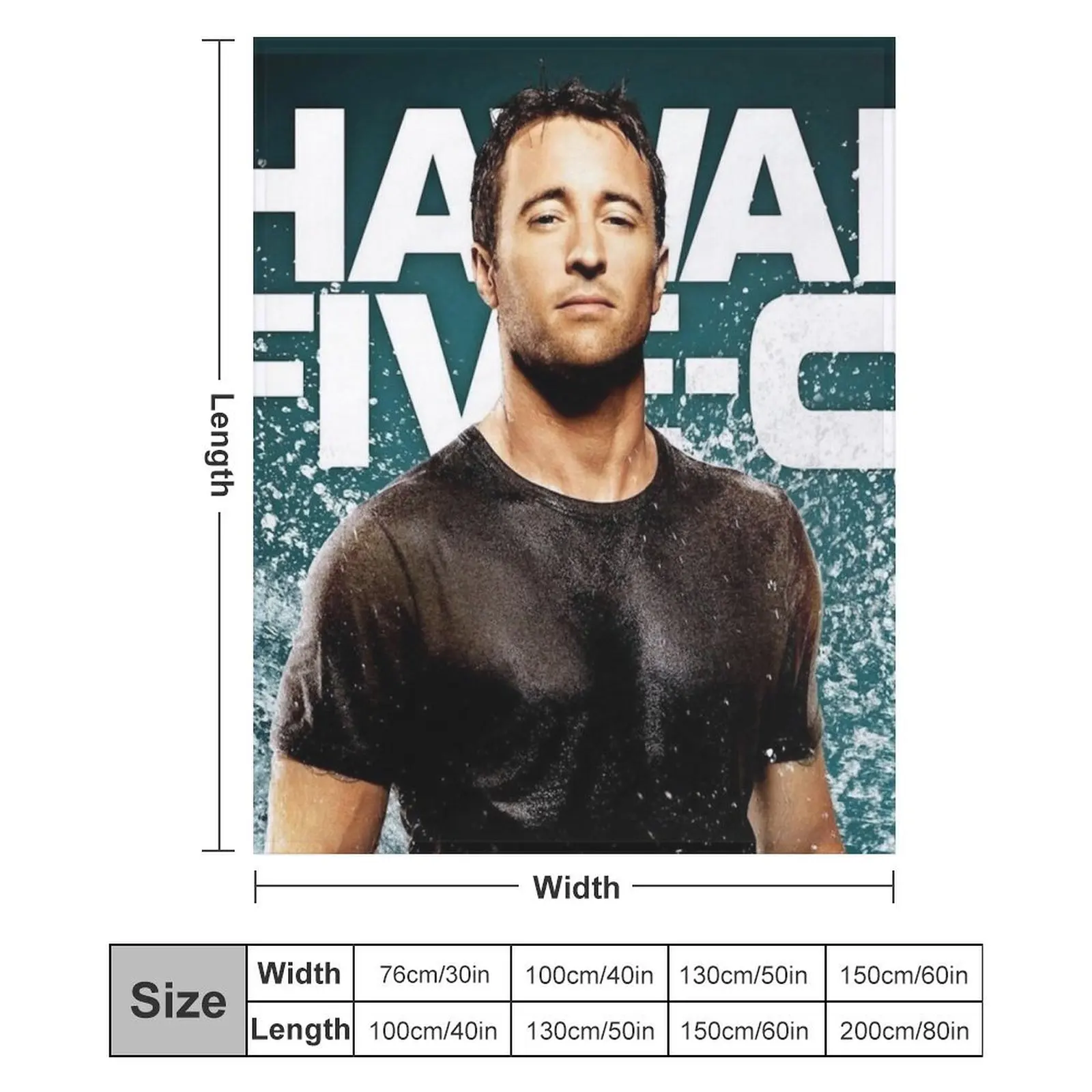 McGarrett - плед Большая Kahuna на диване индивидуальный подарок роскошные одеяла