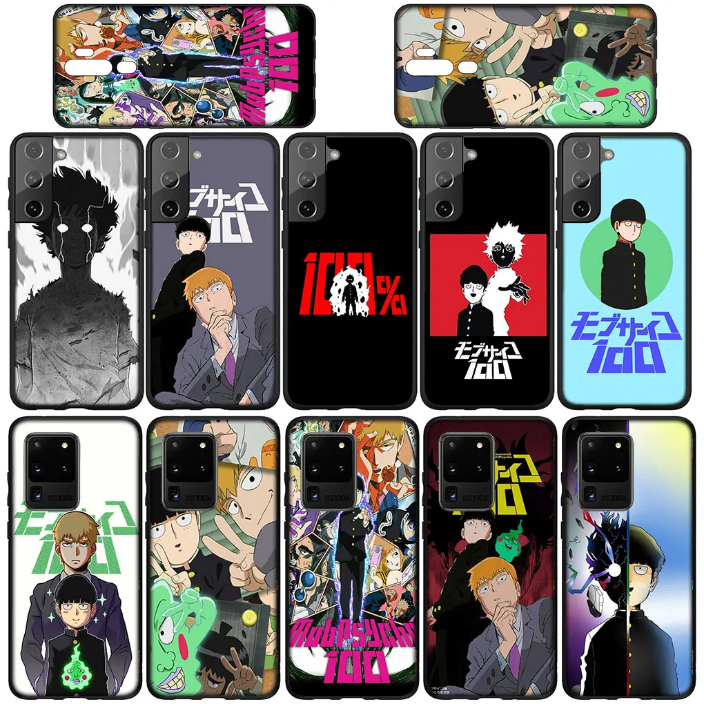 Чехол Mob Psycho 100 с рисунком для Huawei P30 P20 P10 Y6 Y7 Y9 Prime Mate 10 20 Pro Lite Y9A Y8S P Smart 2019 телефона