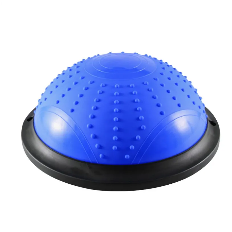 

Pilates Equipment Yoga Exercise Balance Ball 46CM Fitness Floating Massage Ball Yoga Gym Wave Speed Balls PVC Hemisphere Workout