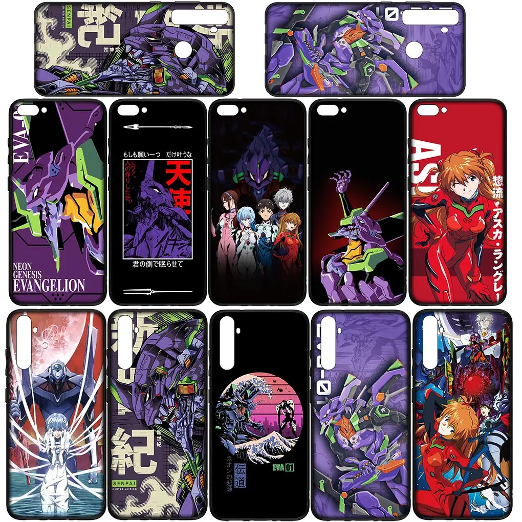 N-Neons g-Genesis E-Evangelions EVA 01 Phone Cover for Xiaomi Redmi Note 12 11 10 9 Pro 9S 10S 11S 9A 9C NFC 9T 10A 10C 12C Case
