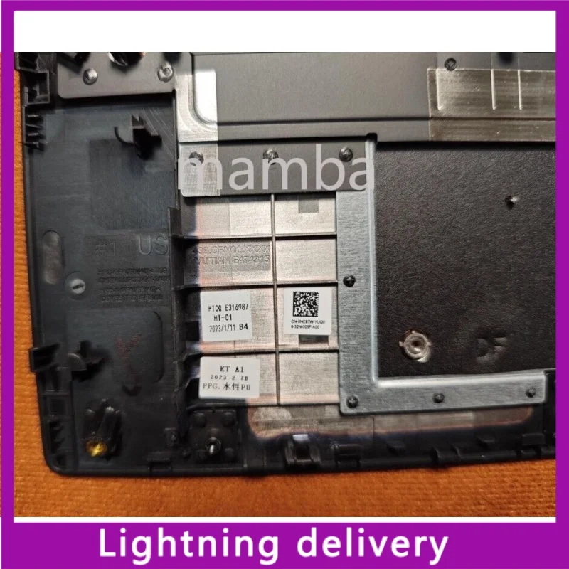 Новая клавиатура США с упором для рук и верхним корпусом ноутбука Dell Alienware M16 R1 0NC97W