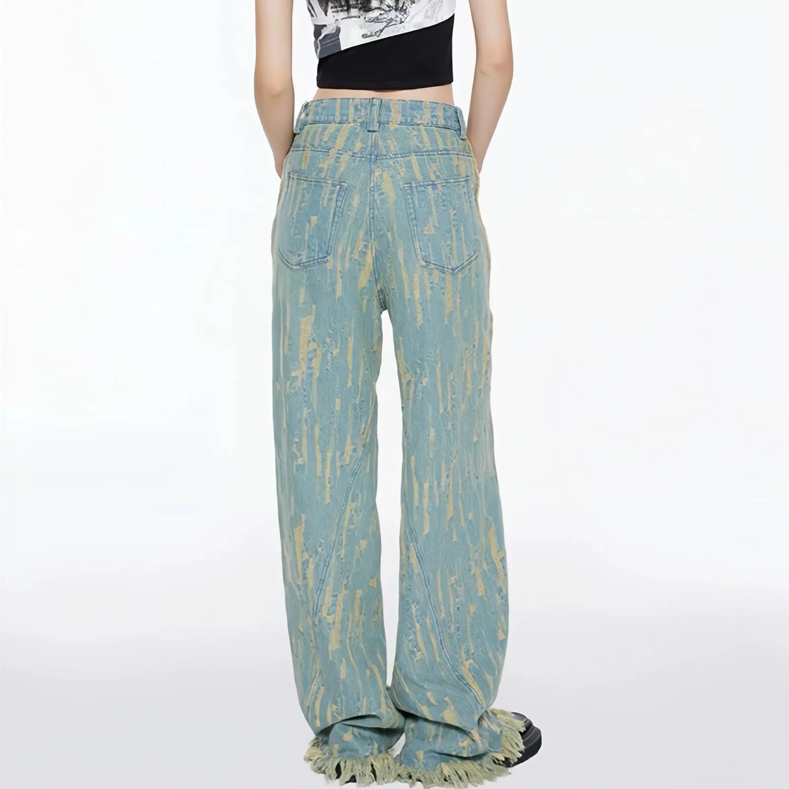 Рисунок 2 - 2023 корейские уличные ретро джинсы