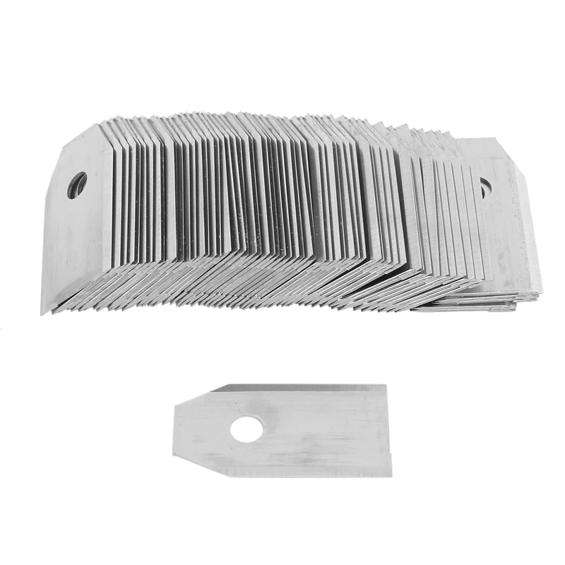 

60Pcs Lawn Mower Blade Replacement Blade With Screws For Robot Mower Garden Tools