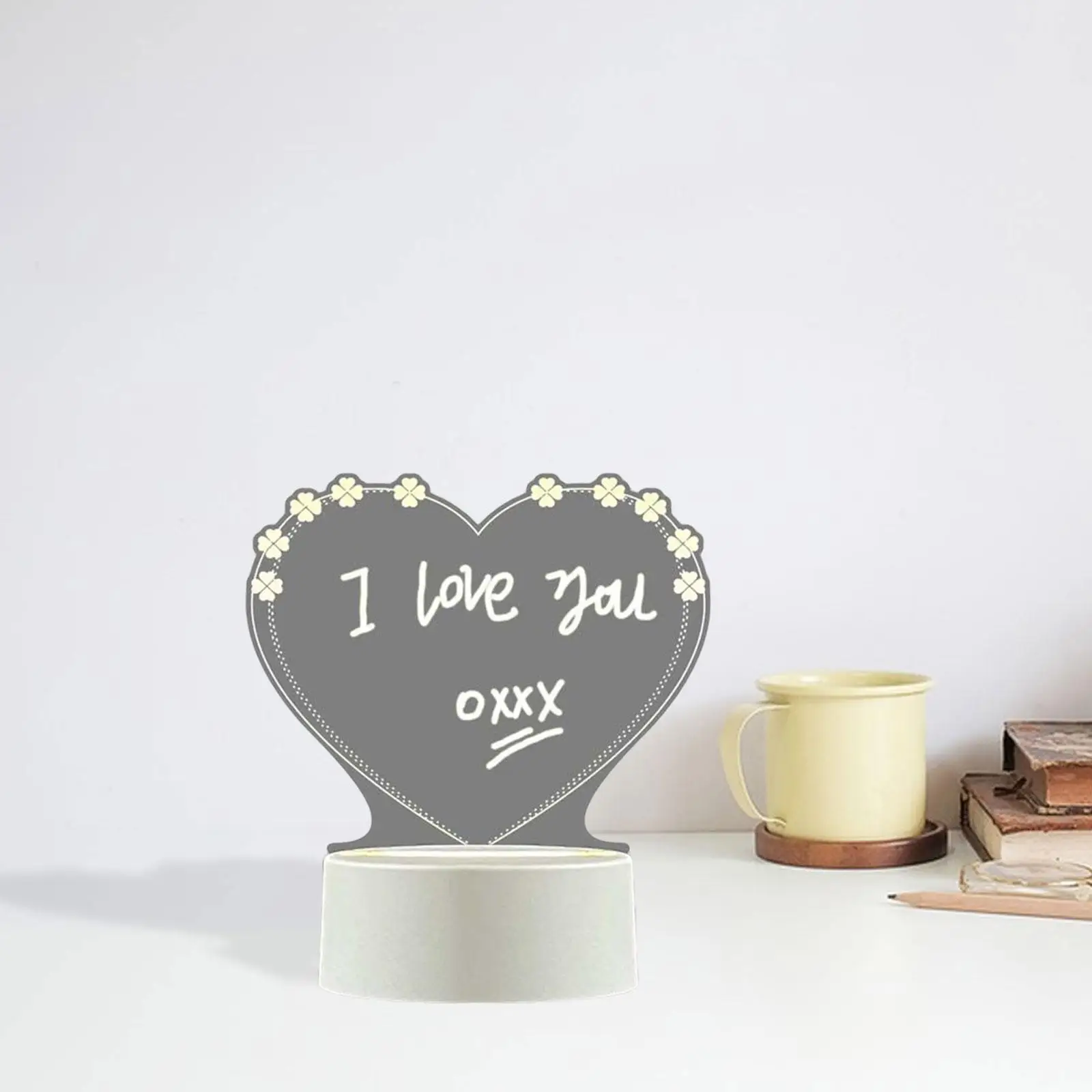 USB Message Boards Sign Holiday Light Touch Switch Creative for Children