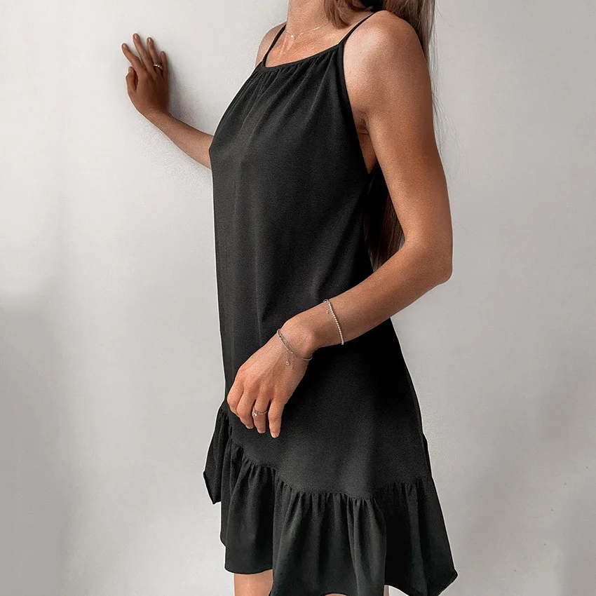 Women Summer Pajamas Dress Polyester Breathable Soft Comfortable Dress For Home Wear Sexy Pijamas Pyjamas European Women Dress