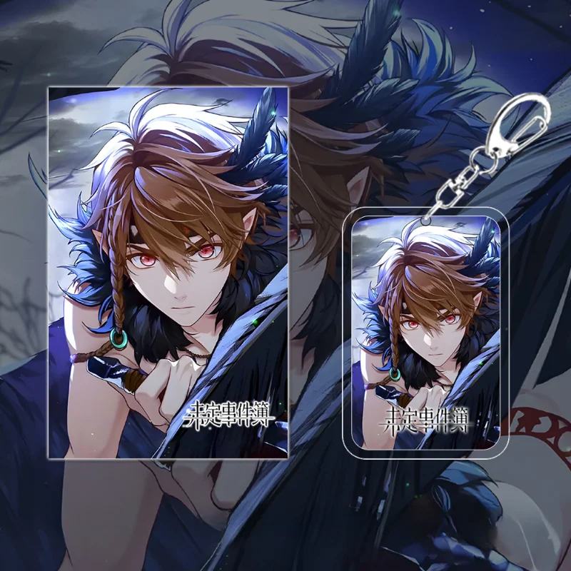 Популярная фотография Raven оригинальная маленькая открытка лазерный билет милая