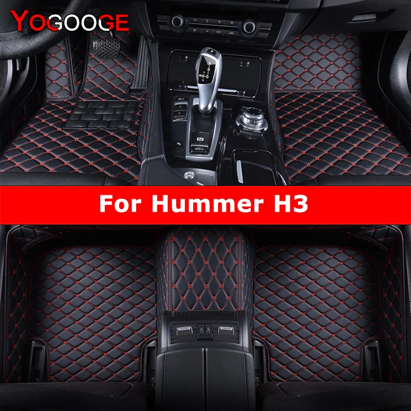 YOGOOGE пользовательские автомобильные коврики для Hummer H3 авто ковры аксессуары ног