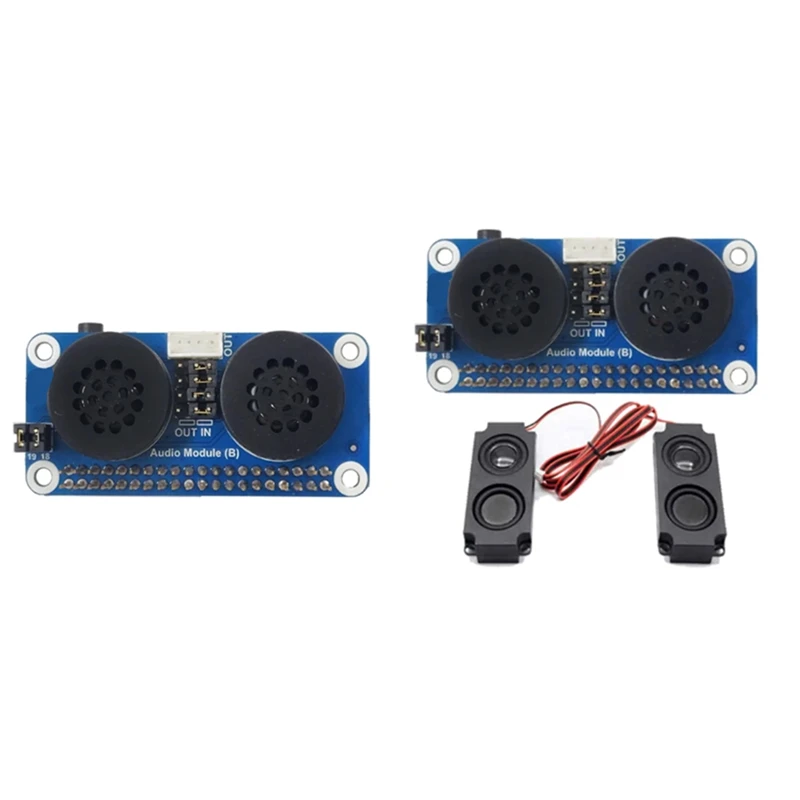 Expansion Board Speaker PWM Sound Card For Raspberry Pi GPIO Audio Amplification Zero/3B/4B (A)