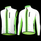 Мужская Светоотражающая велосипедная куртка WOSAWE, ветрозащитная водоотталкивающая ветровка для езды на велосипеде и беге, одежда для весны и осени