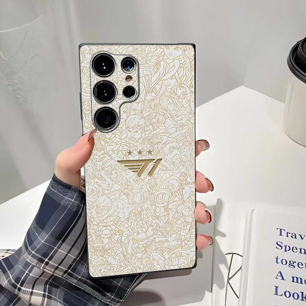 Фото Чехол для телефона SKT T1 ESports для Samsung A57 A37 A33 5G A54 A36 A35 A56 A52 A17, противоударный мягкий чехол №1