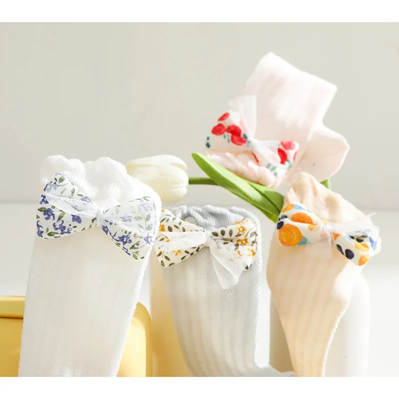 Длинные чулки для маленьких девочек ультратонкие сетчатые прозрачные милые