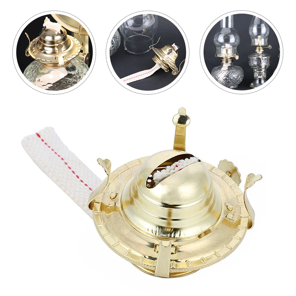 

Lamp Oil Burner Replacement Wick Wicks Holderchimney Light Kerosene Parts Holders Rack Buddhistvintage Collar Reduction Making
